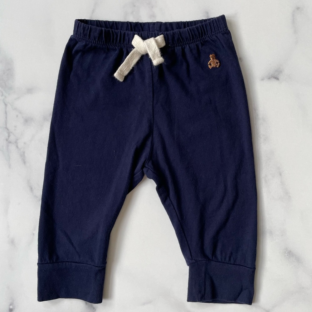 Baby Gap unisex 6-12 months baby pant in navy